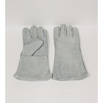 Vi-tec Economy Split Leather Welding Gloves, Lined