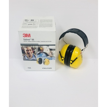 3m Peltor Optime 98 Earmuffs #h9a - Over-the-head