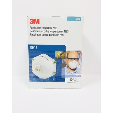 3m Particulate Respirator #8511 - N95 - Exhale Valve