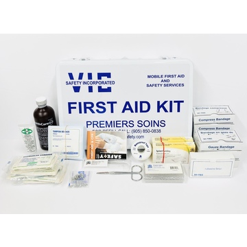 Vi-tec Wsib First Aid Kit, 6 - 15 Employees - Deluxe