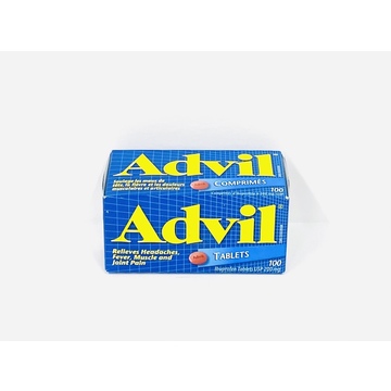 Advil Coated Caplets -100/bottle