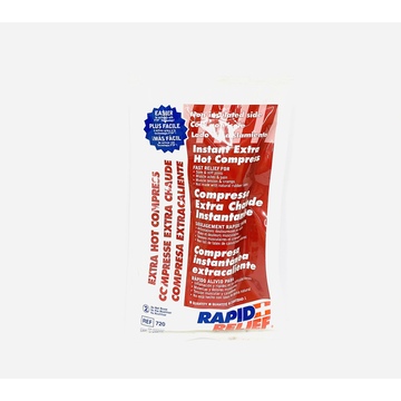 Rapid Relief Disposable Instant Hot Packs