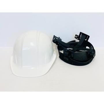 Cap Style Hard Hat W/ 4-point Ratchet - White