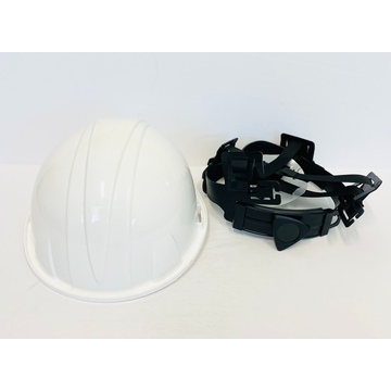 Cap Style Hard Hat W/ 4-point Ratchet - White