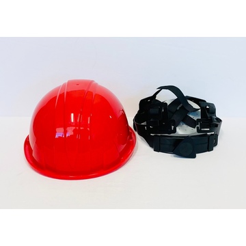 Cap Style Hard Hat W/ 4-point Ratchet - Red
