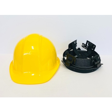 Cap Style Hard Hat W/ 4-point Ratchet - Yellow