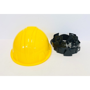 Cap Style Hard Hat W/ 4-point Ratchet - Yellow