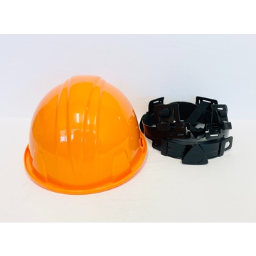 Cap Style Hard Hat W/ 4-point Ratchet - Orange