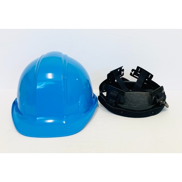 Cap Style Hard Hat W/ 4-point Ratchet - Light Blue