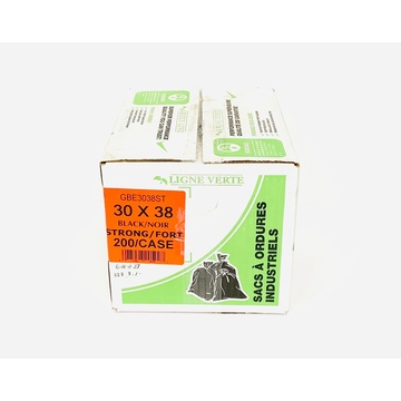 Industrial Quality Garbage Bags - 30 X 38