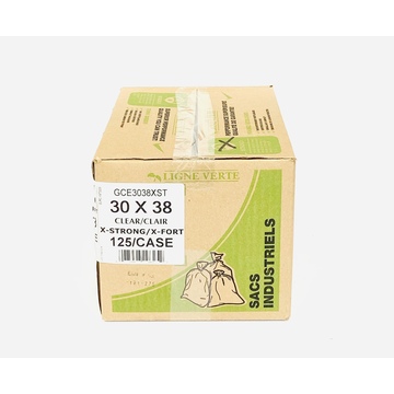 Garbage Bags, 30 X 38,  Xs - Clear